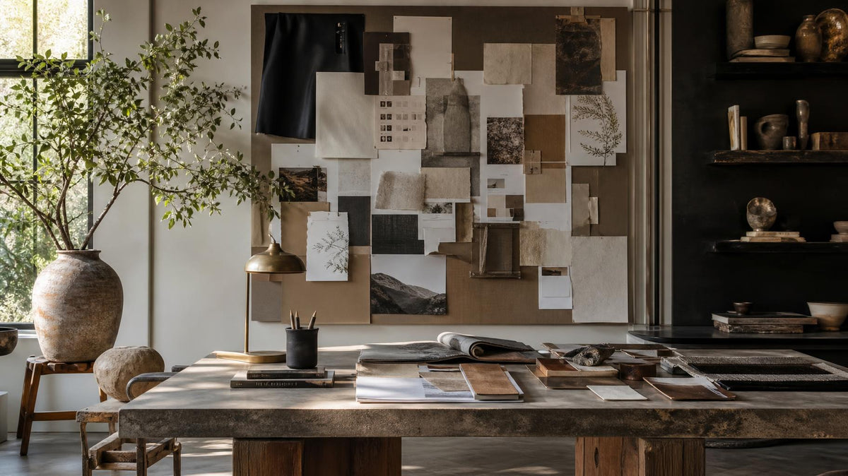 What an interior design mood board actually does