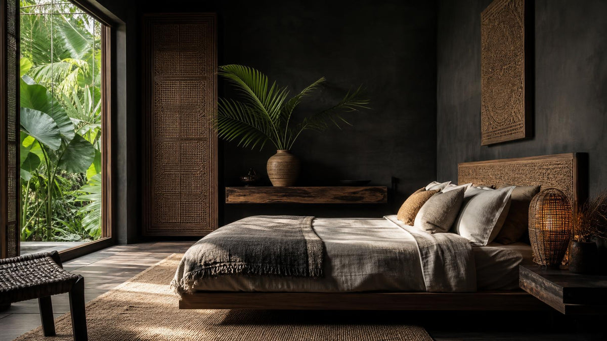 Dark walls in a small room: when it works