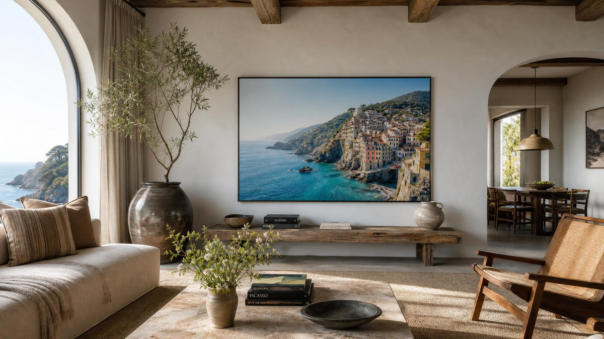 Travel canvas prints wall art that anchor a room