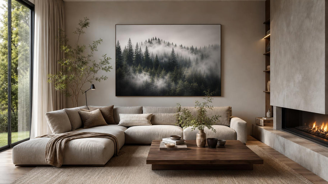 The wall that changes everything: why one canvas print works