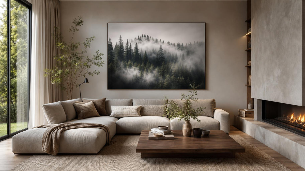 The wall that changes everything: why one canvas print works