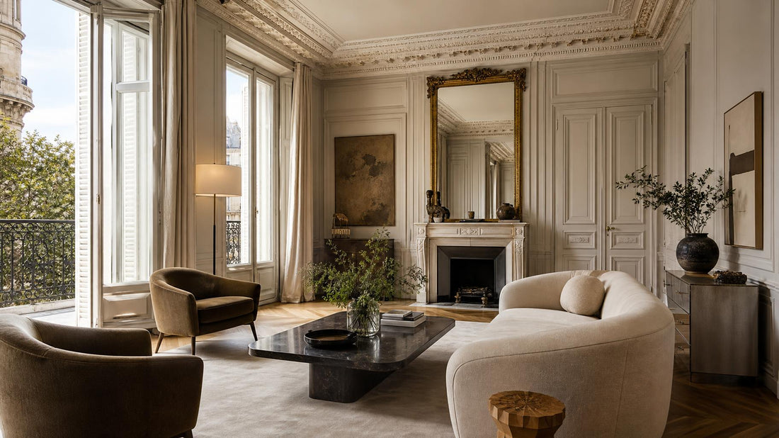 Paris interior color palette: the Haussmann schemes