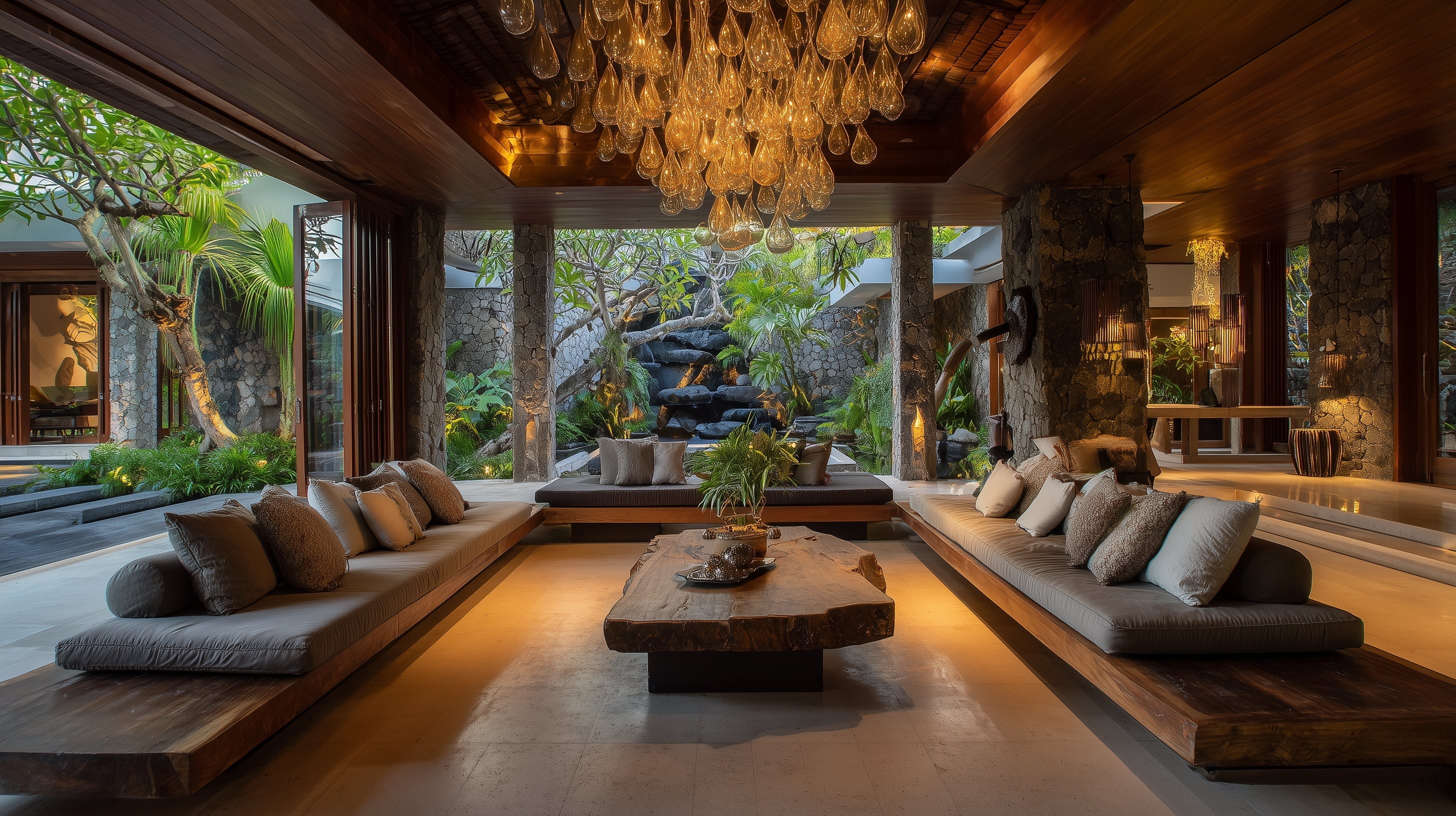 Bali living room colors that feel alive