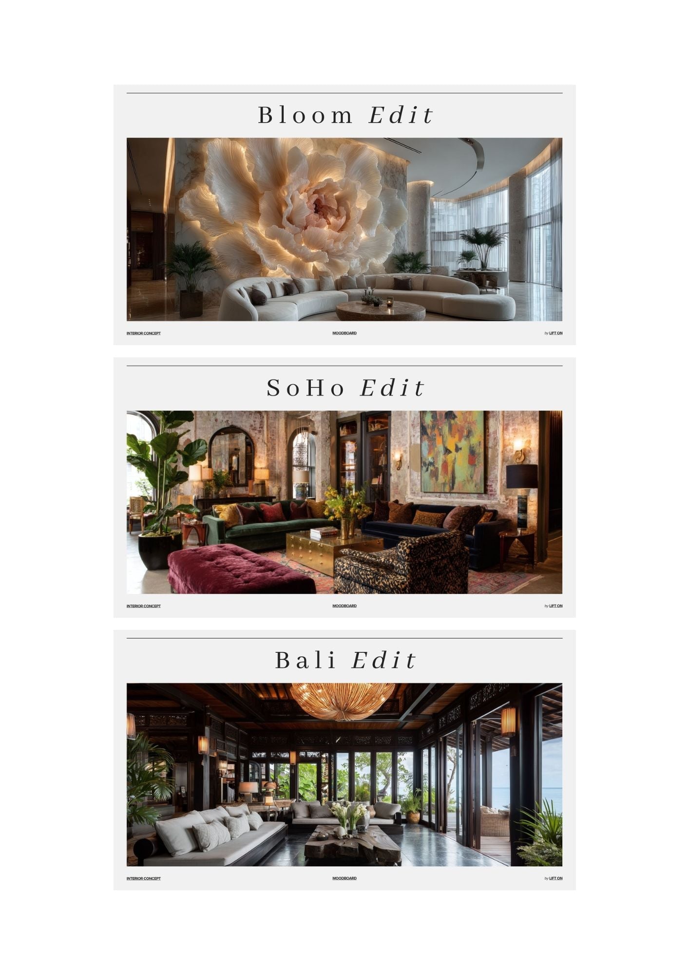 Free Interior Concept Moodboards