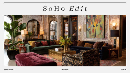 SoHo Edit — Interior Concept Moodboard
