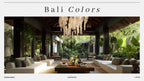 Bali Colors — Interior Color Palette