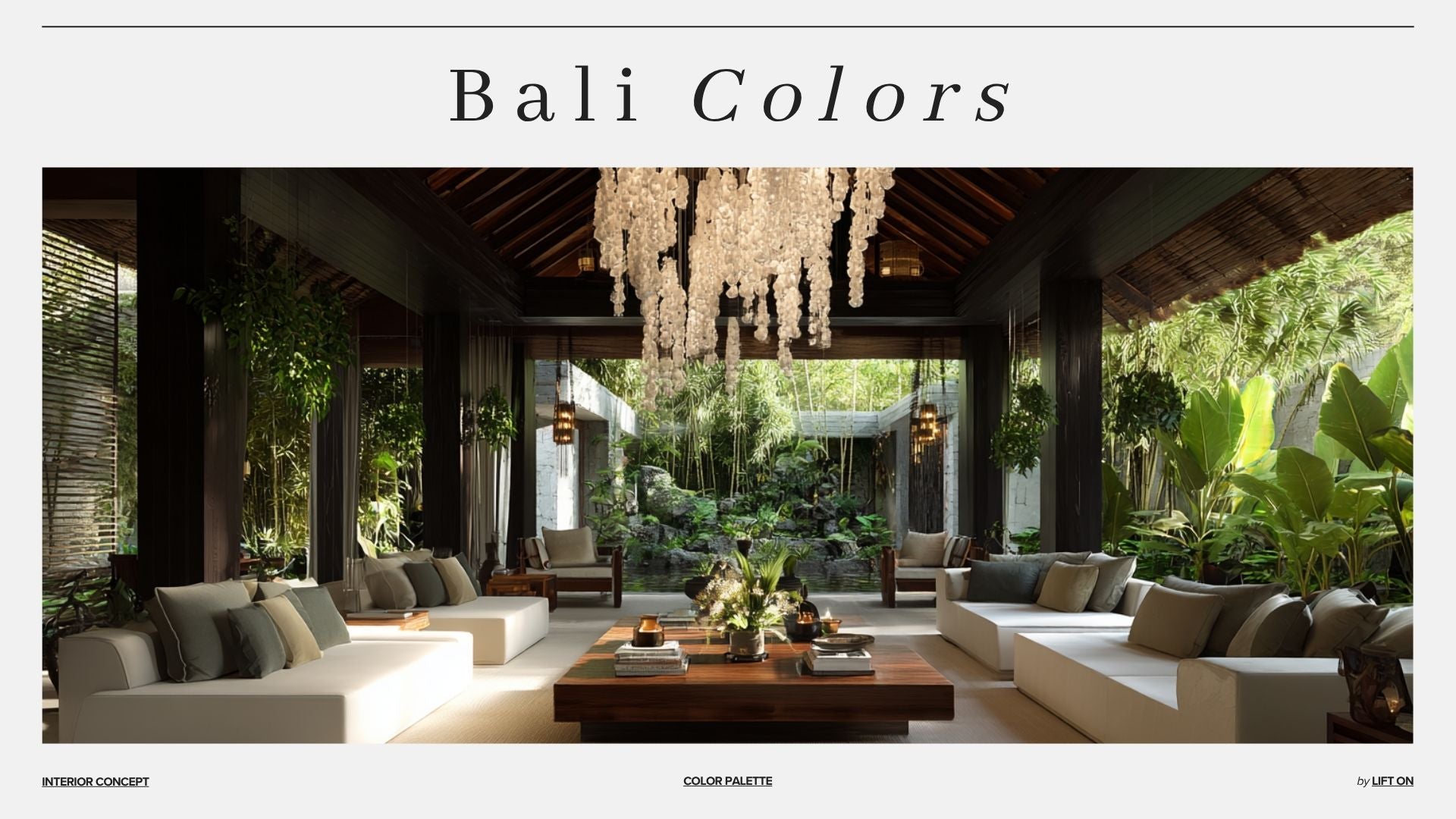 Bali Colors — Interior Color Palette