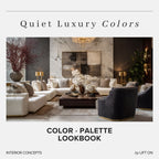 Quiet Luxury Interior Lookbook · 16 Color Palettes · Hex Codes · Digital PDF