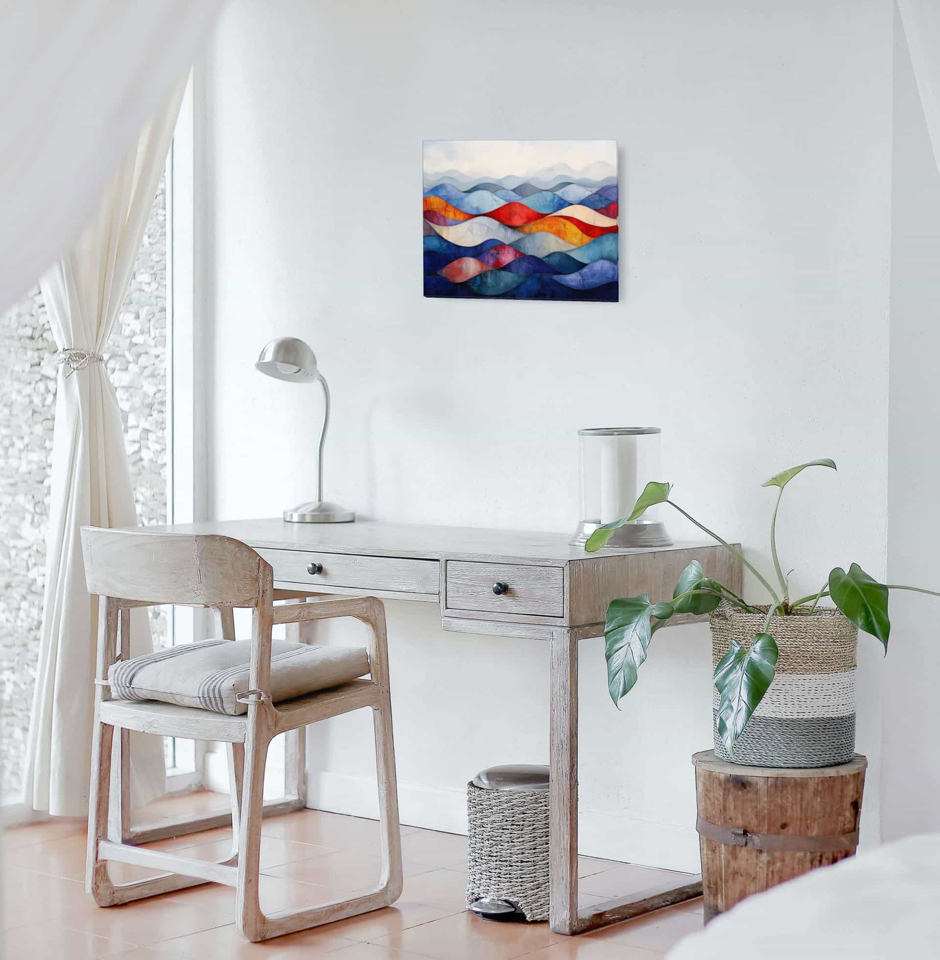 Italian Riviera | canvas print | 16×20" (41×51 cm)
