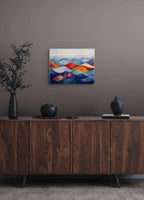 Italian Riviera | canvas print | 16×20" (41×51 cm)