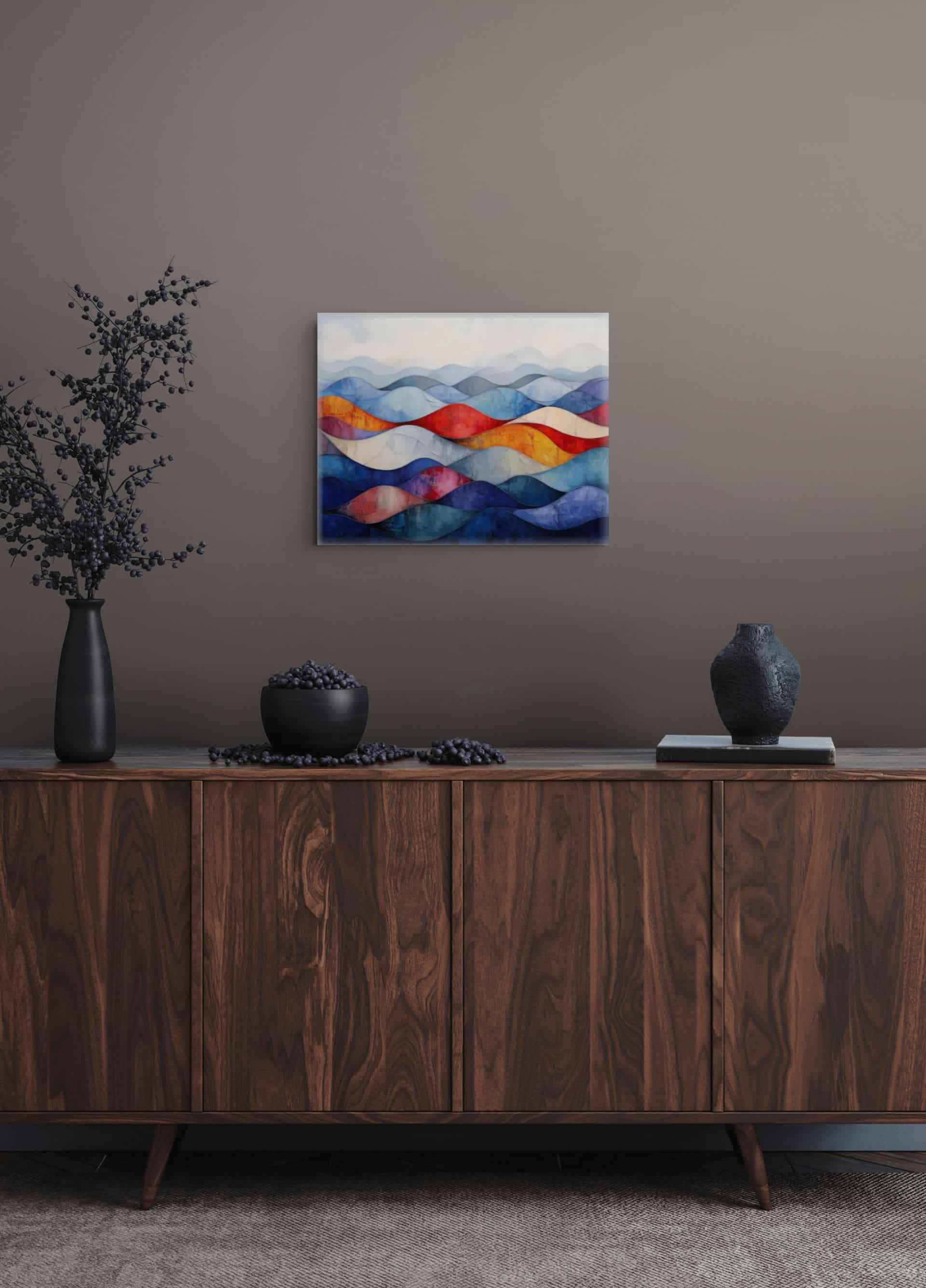 Italian Riviera | canvas print | 16×20" (41×51 cm)