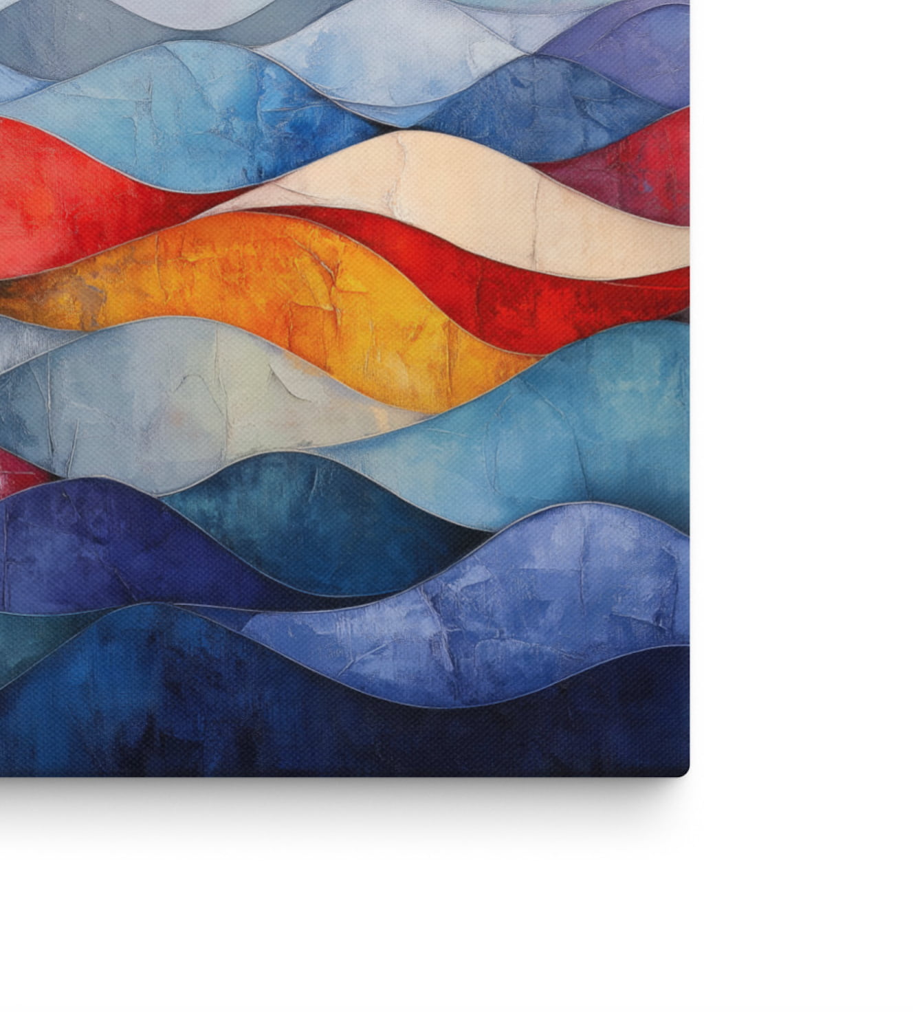 Italian Riviera | canvas print | 16×20" (41×51 cm)