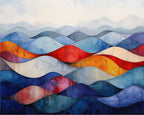 Italian Riviera | canvas print | 16×20" (41×51 cm)